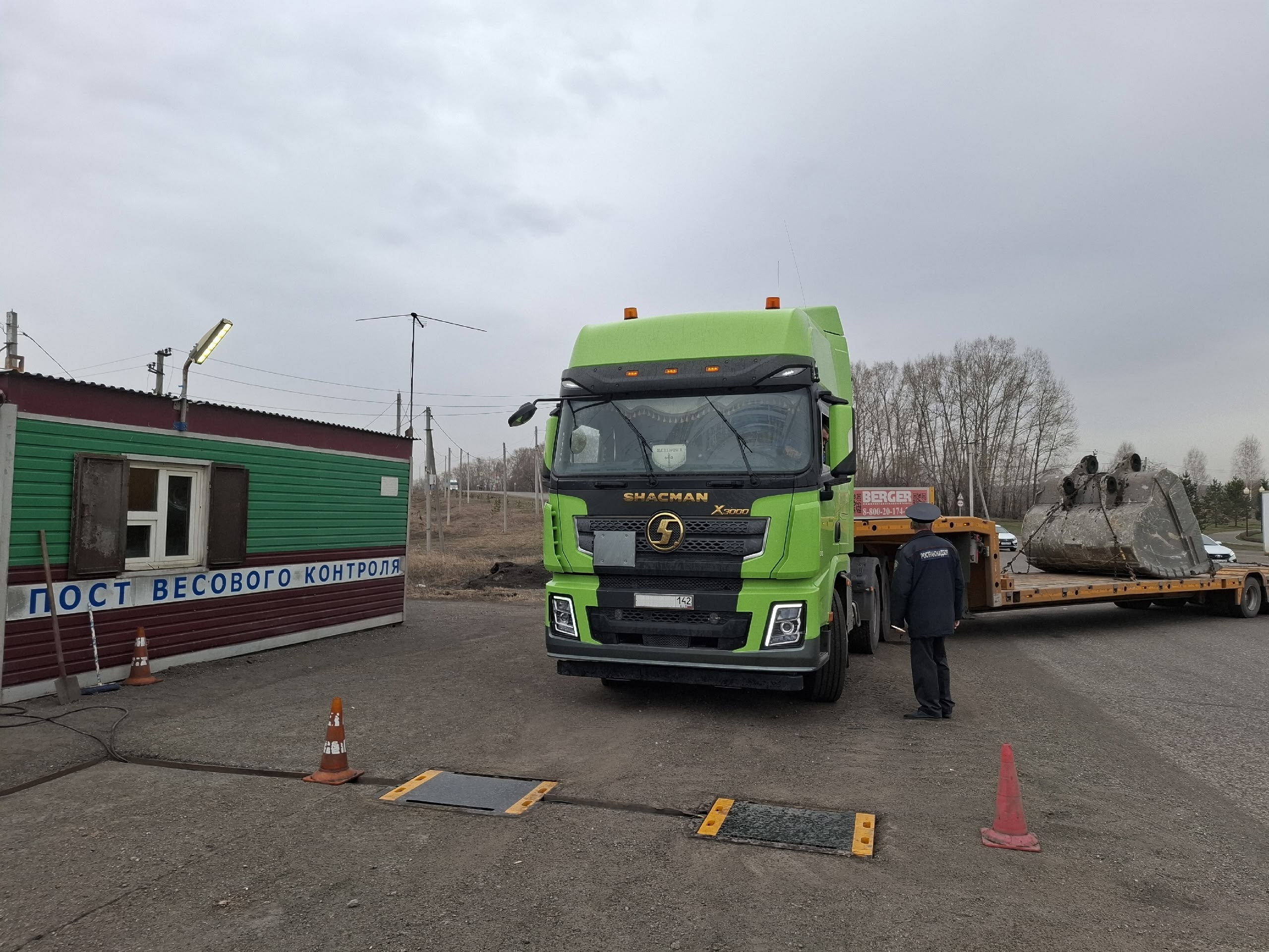 Усиление контроля над тяжеловесными и крупногабаритными перевозками на территории Кузбасса
